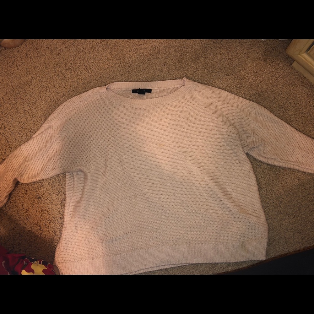 Pink sweater
